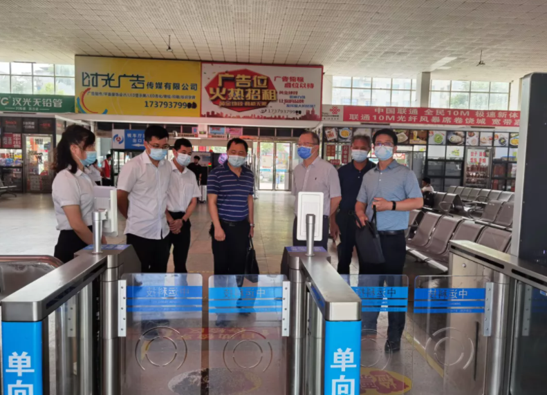 省交通厅安全督导检查组检查上饶汽运安全生产工作