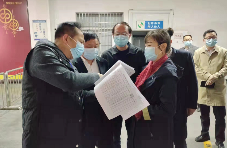 九江长运  市领导督导九江长途汽车站疫情防控工作