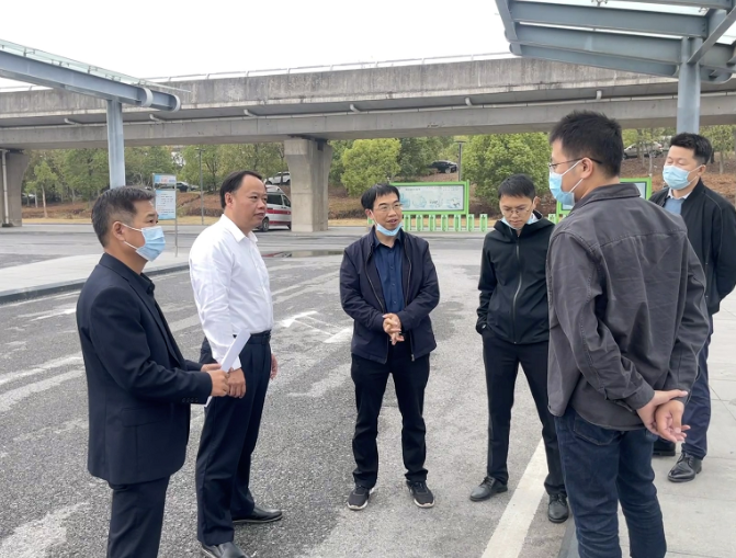 鹰潭公交：省综合交通运输发展研究中心调研组调研鹰潭北站综合客运枢纽