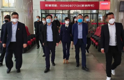 肖壮一行调研九江长运经营发展情况