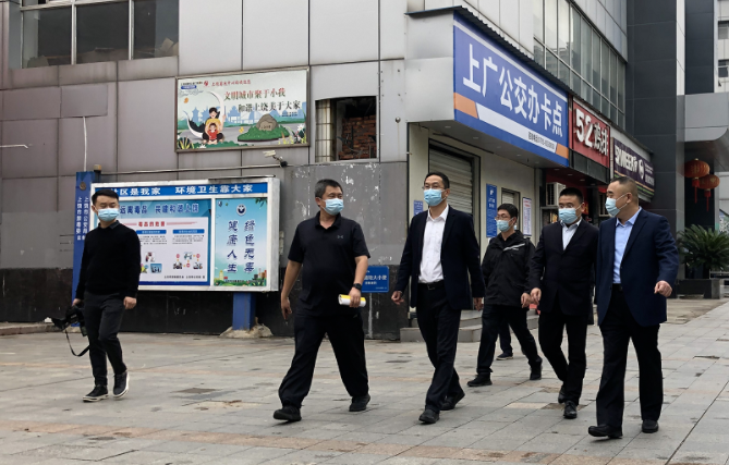 上饶汽运 潘表光带队督导上饶汽运疫情防控工作