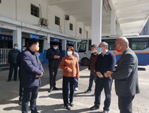 抚州长运：省市场监管局领导莅临抚州客运总站督导春运工作