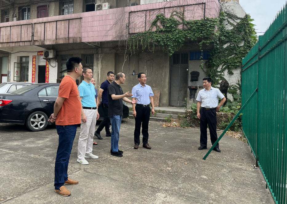 穆孙祥一行督导长兴物流安全生产等工作