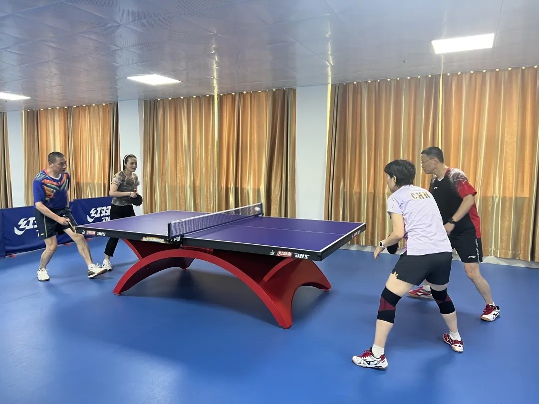 吉安公司:政企联动 与吉安市财政局举办乒乓球联谊赛