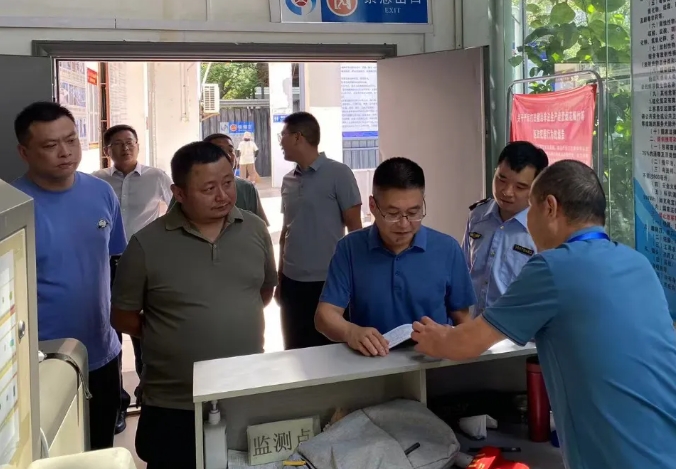九江长运：九江市交通运输综合行政执法支队检查国庆节前安全生产工作