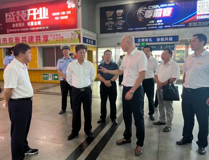 吉安公司：吉安市领导深入吉安长运督导国庆节前安全生产工作