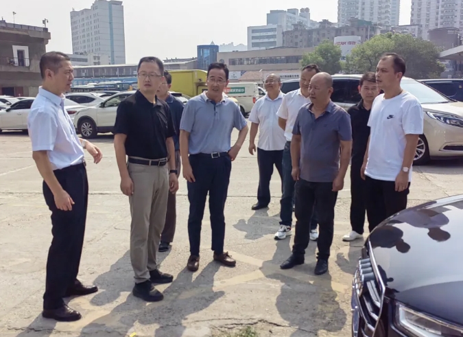穆孙祥一行督导检查长运物业、长鸿物业国庆节前安全生产工作