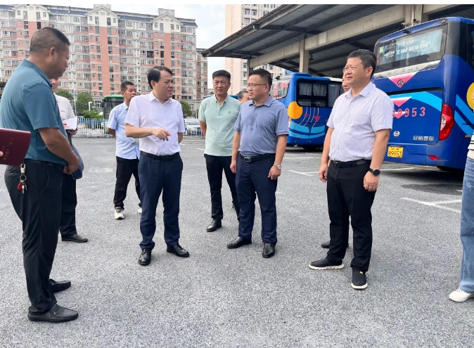 新余市委领导督导新余长运国庆节前安全生产工作