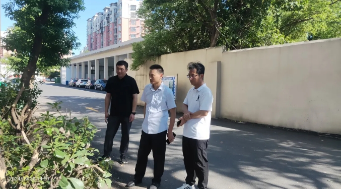 黄俊督导检测中心国庆节前安全生产工作