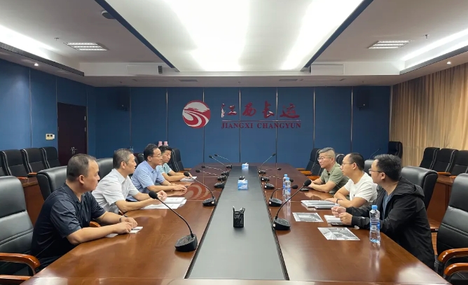 胡劲松一行督导江西长运“9月25日专题会议”落实情况