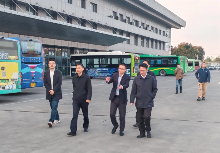 马鞍山长客 当涂县政府领导督导当涂长客安全生产工作