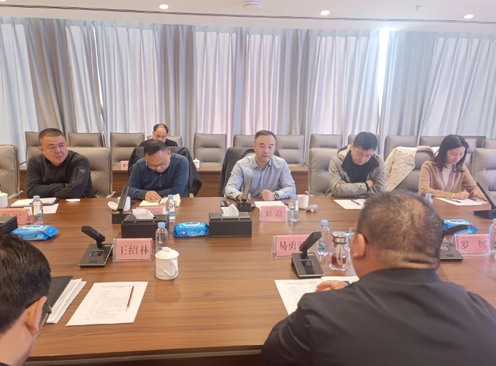 刘磊、占梁一行赴萍乡市文旅集团交流洽谈