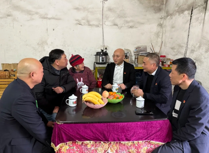 吉安公司 谈心家访 共筑平安