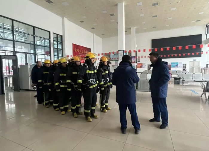 上饶汽运：消防演练进车站 防患于未“燃”