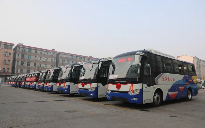 吉安公司:24辆新车助力春运绿色出行