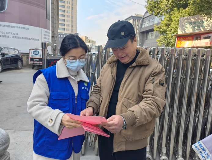 长运物业 开展“喜迎新春 垃圾分类在行动”主题宣传活动