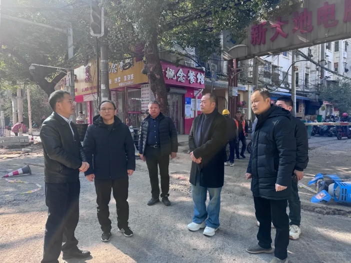 刘志坚督导南昌片区春节前社会宣传等工作