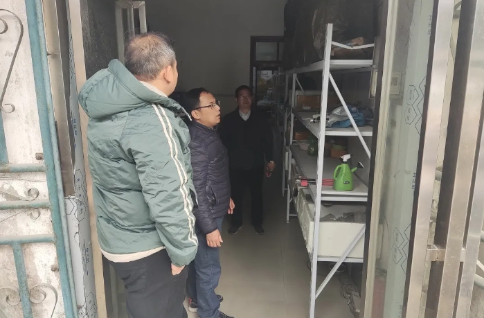 物业经营分公司开展春节前隐患排查工作