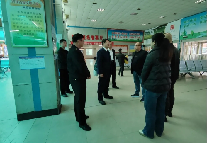 赣州方通：县政府领导督导春运安全生产工作