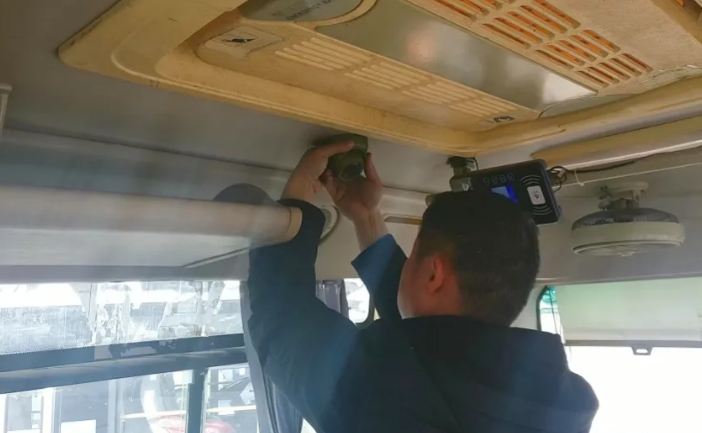 马鞍山长客 含山长运开展车载设备专项检修