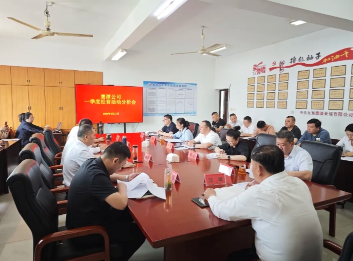 鹰潭公司：召开2025年第一季度生产经营活动分析会