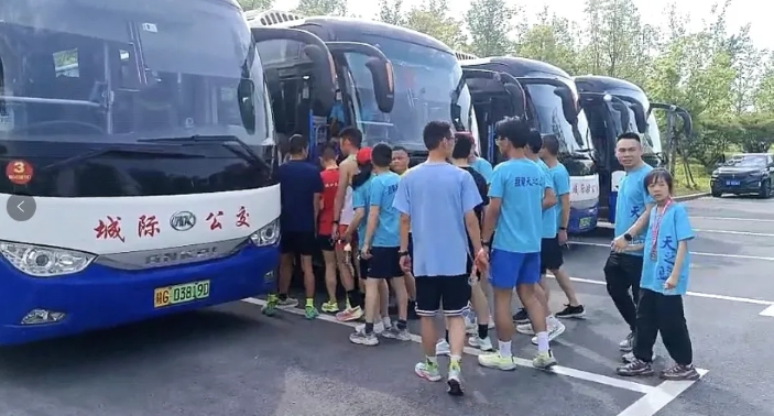 九江长运：湖口公司助力城市乐跑赛