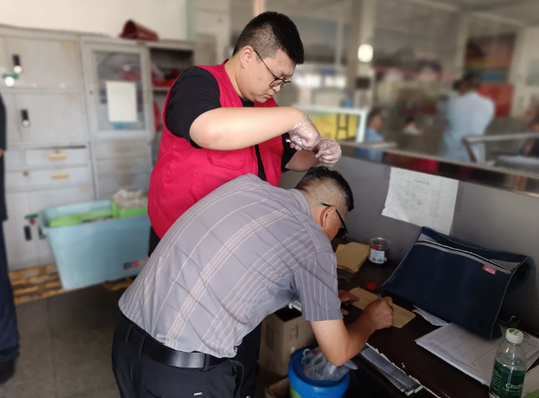 九江长运：湖口公司开展毒驾检测 筑牢安全防线