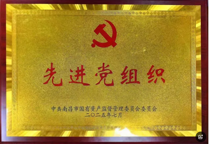 都市城际公交：荣获南昌市国资委授予的“先进党组织”称号