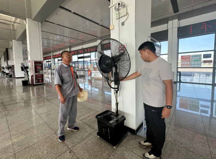 开展高温专项检查 筑牢暑运安全防线