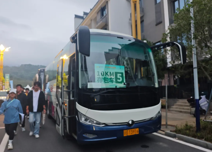 九江长运：圆满完成永修云居山越野赛用车保障任务