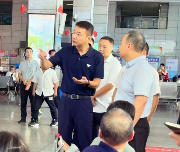 上饶汽运：上饶市委领导督导上饶汽运节前安全生产工作