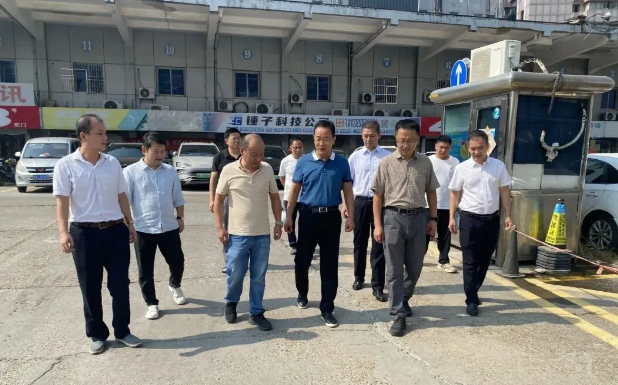 穆孙祥督导长运物业节后安全生产工作